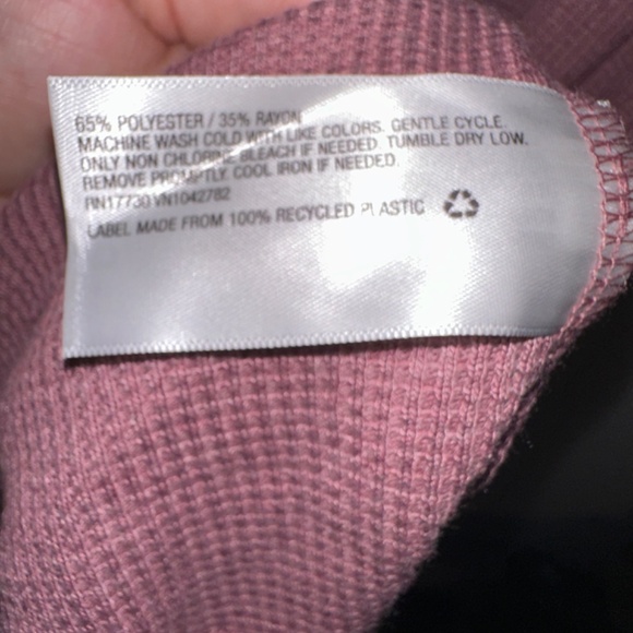 Wild Fable Mauve Waffle Knit Dress - Picture 6 of 6